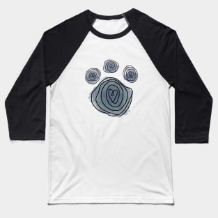 Pawprint Baseball T-Shirt